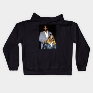 MARVIN GAYE AND STEVIE WONDER Kids Hoodie